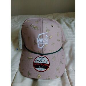 IMPERIAL Waste Management WM Phoenix Open Hat Golf Taco Cactus Cowboy AOP NEW!